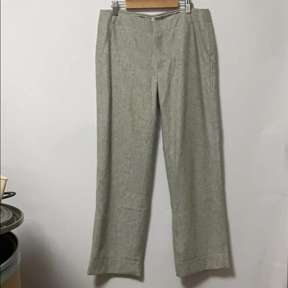 LEO & SAGE GREY DRESS WOOL PANTS‎ SIZE 4